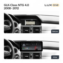 Штатная магнитола Teyes LUX ONE Mercedes-Benz GLK-Class X204 (NTG 4.0) (2008-2012)