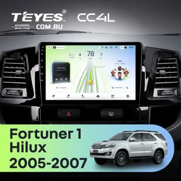 Штатная магнитола Teyes CC4L 6/64 с DTS Toyota Fortuner (2005-2007) F2