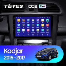 Штатная магнитола Teyes CC2L Plus 1/16 Renault Kadjar (2015-2017)