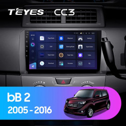 Штатная магнитола Teyes CC3 4/32 Toyota bB 2 QNC20 (2005-2016)