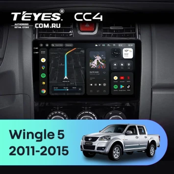 Штатная магнитола Teyes CC4 6/64 Great Wall Wingle 5 (2011-2015)