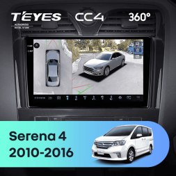 Штатная магнитола Teyes CC4 360 6/64 Nissan Serena 4 C26 (2010-2016)