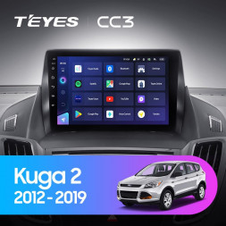 Штатная магнитола Teyes CC3 4/64 Ford Kuga 2 (2012-2019) Тип-A