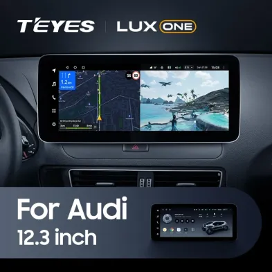 Штатная магнитола Teyes LUX ONE 360 6/128 Audi A4 B8 (2007-2015) Тип-A