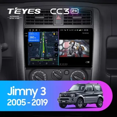 Штатная магнитола Teyes CC3 2K 4/64 Suzuki Jimny 3 (2005-2019)