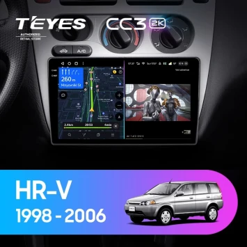 Штатная магнитола Teyes CC3 2K 4/64 Honda HR-V 1 (1998-2006)