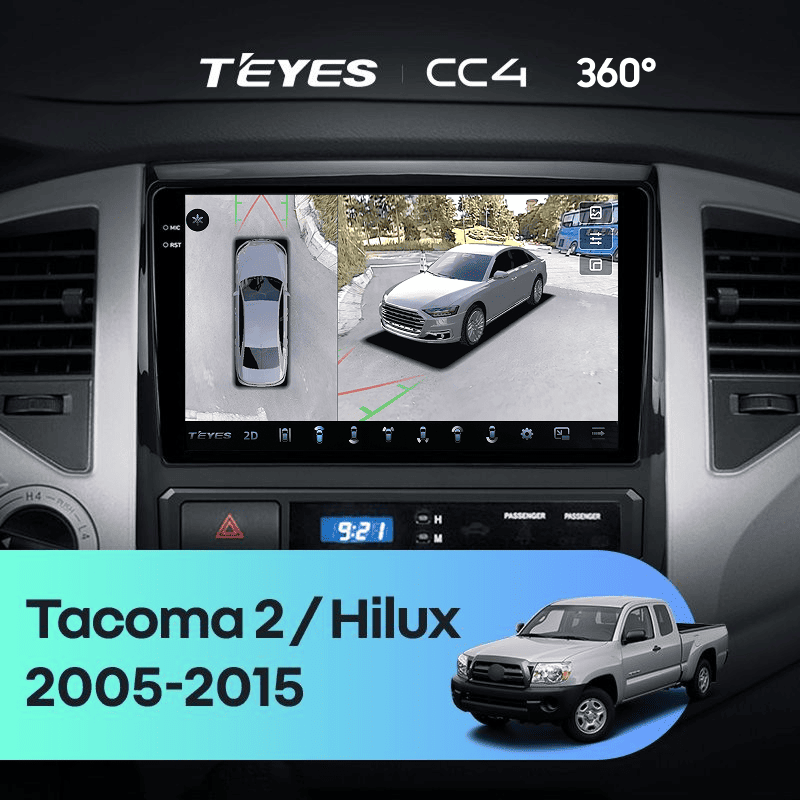 Штатная магнитола Teyes CC4 360 8/128 Toyota Tacoma 2 (2005-2015)