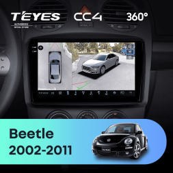 Штатная магнитола Teyes CC4 360 8/128 Volkswagen Beetle A4 (2002-2011)
