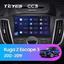 Штатная магнитола Teyes CC3 4/64 Ford Kuga 2 (2012-2019) Тип-B