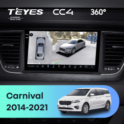 Штатная магнитола Teyes CC4 360 8/128 Kia Carnival YP (2014-2021) F1 Тип-B