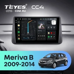 Штатная магнитола Teyes CC4 8/128 Opel Meriva B (2009-2014) (0din)