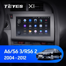 Штатная магнитола Teyes X1 4G 2/32 Audi S6 3 (2006-2011)