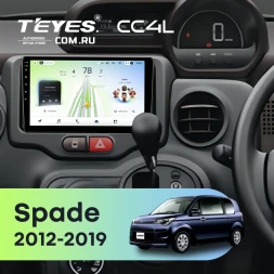 Штатная магнитола Teyes CC4L 6/64 с DTS Toyota Spade (2012-2019)