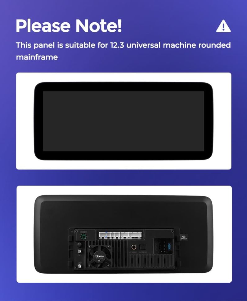 Переходная рамка Audi Q5 8R (2008-2017) Тип-A (12,3&quot;)