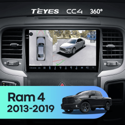 Штатная магнитола Teyes CC4 360 6/64 Dodge Ram 4 DJ DS (2013-2019) F2