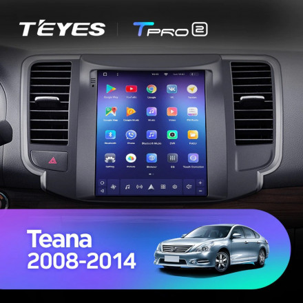 Штатная магнитола Tesla style Teyes TPRO 2 4/64 Nissan Teana J32 2008-2013