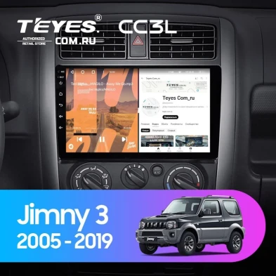 Штатная магнитола Teyes CC3L 4/64 Suzuki Jimny 3 (2005-2019)