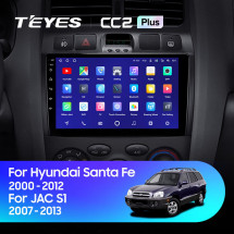Штатная магнитола Teyes CC2 Plus 4/64 Hyundai Santa Fe SM (2000-2012)