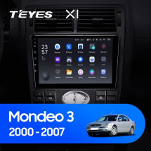 Штатная магнитола Teyes X1 4G 2/32 Ford Mondeo 3 (2000-2007) F1