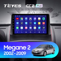 Штатная магнитола Teyes CC2L Plus 1/16 Renault Megane 2 (2002-2009)
