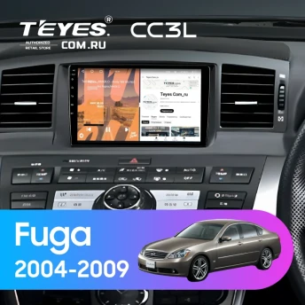 Штатная магнитола Teyes CC3L 4/32 Nissan Fuga (2004-2009) F1