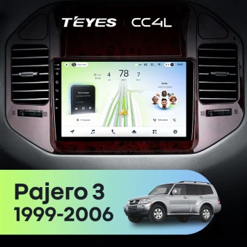 Штатная магнитола Teyes CC4L 6/64 с DTS Mitsubishi Pajero 3 V70 V60 (1999-2006)