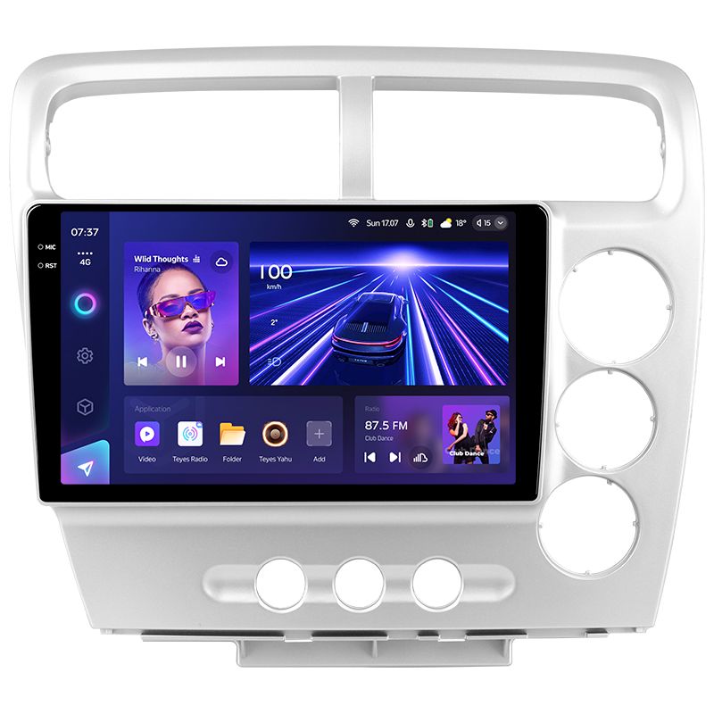 Переходная рамка Honda Civic 7 (2000-2006) F3 Правый руль (9&quot;)