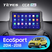 Штатная магнитола Teyes CC2 Plus 6/128 Ford EcoSport (2014-2018)