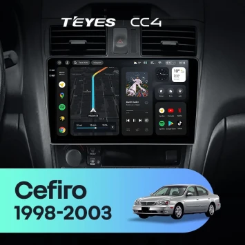Штатная магнитола Teyes CC4 8/128 Nissan Cefiro 3 A33 (1998-2003) F2