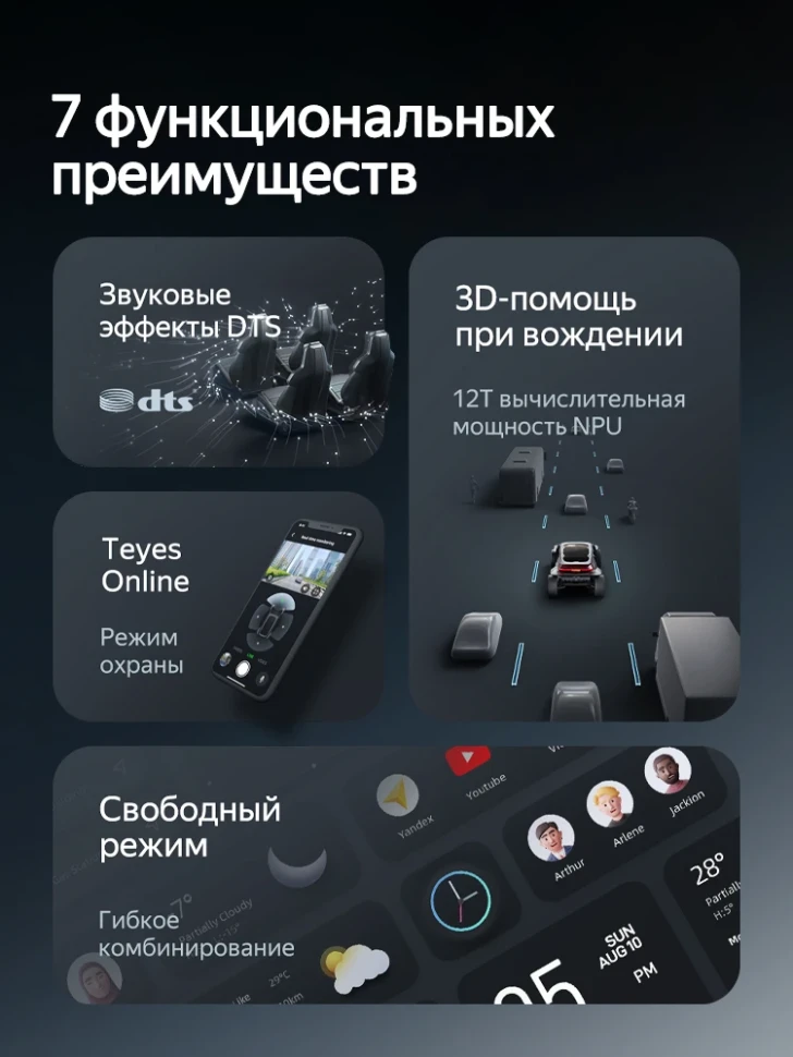 Штатная магнитола Teyes CC4 Pro 8/128 Citroen Jumper 2 (2011-2022) Тип-B (0din)