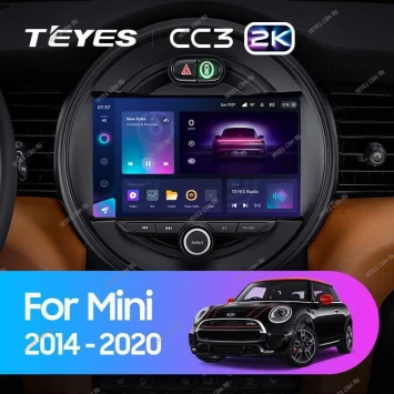 Штатная магнитола Teyes CC3 2K 4/32 Mini Cooper (2014-2020)