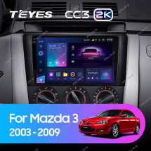 Штатная магнитола Teyes CC3 2K 4/64 Mazda 3 1 BK (2003-2009)