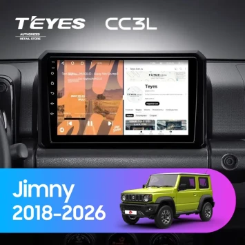 Штатная магнитола Teyes CC3L 4/64 Suzuki Jimny JB64 (2018-2026)