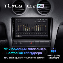 Штатная магнитола Teyes CC2 Plus 4/64 Audi S3 2 (2006-2012)