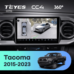 Штатная магнитола Teyes CC4 360 8/128 Toyota Tacoma N300 (2015-2023) F2