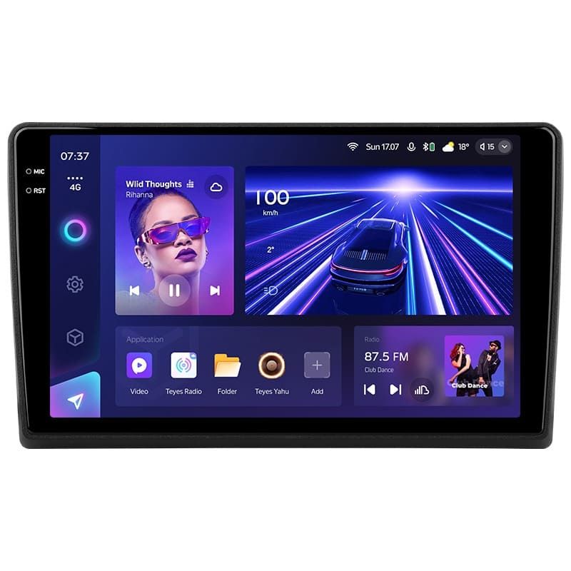 Переходная рамка Toyota Probox XP50 XP160 (2002-2014) (9&quot;)