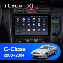 Штатная магнитола Teyes X1 4G 2/32 Mercedes Benz C/CLK Class S203 W203 W209 A209 (2000-2005)
