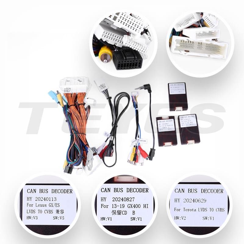 Переходная рамка Lexus GX460 J150 (2009-2020) (10&quot;)