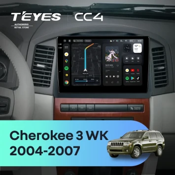 Штатная магнитола Teyes CC4 8/128 Jeep Grand Cherokee 3 WK (2004-2007) F2