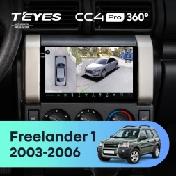Штатная магнитола Teyes CC4 Pro 360 12/256 Land Rover Freelander 1 (2003-2006)