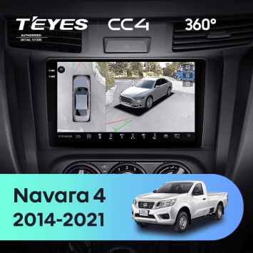 Штатная магнитола Teyes CC4 360 6/64 Nissan Navara D23 IV (2014-2021) Тип-B