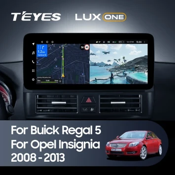 Штатная магнитола Teyes LUX ONE 6/128 Opel Insignia G09 ZG09 (2008-2013)