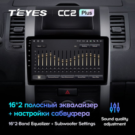 Штатная магнитола Teyes CC2 Plus 6/128 Nissan X-Trail T31 (2007-2015)