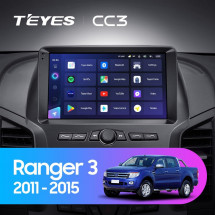 Штатная магнитола Teyes CC3 4/64 Ford Ranger 3 (2011-2015)