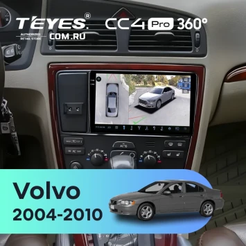 Штатная магнитола Teyes CC4 Pro 360 12/256 Volvo XC70 V70 (2004-2007)