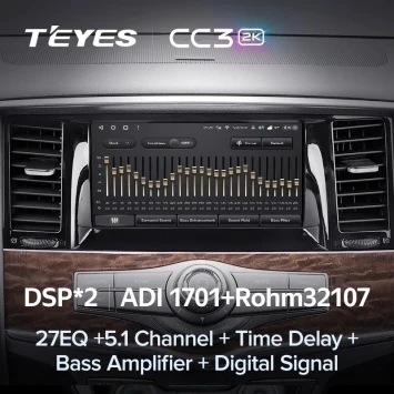 Штатная магнитола Teyes CC3 2K 4/64 Infiniti QX80 (2013-2020)