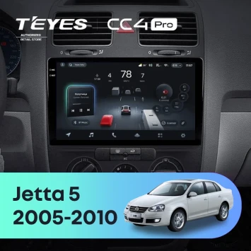 Штатная магнитола Teyes CC4 Pro 8/128 Volkswagen Jetta 5 (2005-2010) F1