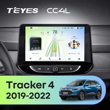 Штатная магнитола Teyes CC4L 6/64 с DTS Chevrolet Tracker 4 (2019-2022) Тип-B (0din)