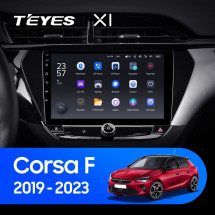 Штатная магнитола Teyes X1 4G 2/32 Opel Corsa F (2019-2023)