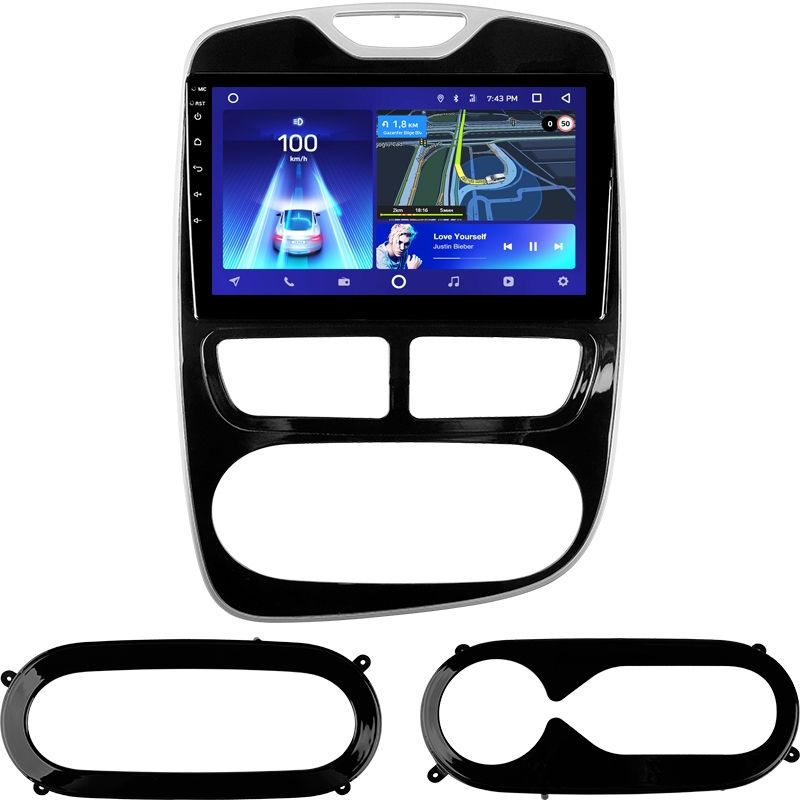 Переходная рамка Renault Clio 4 BH98 KH98 (2012-2015) (10&quot;)